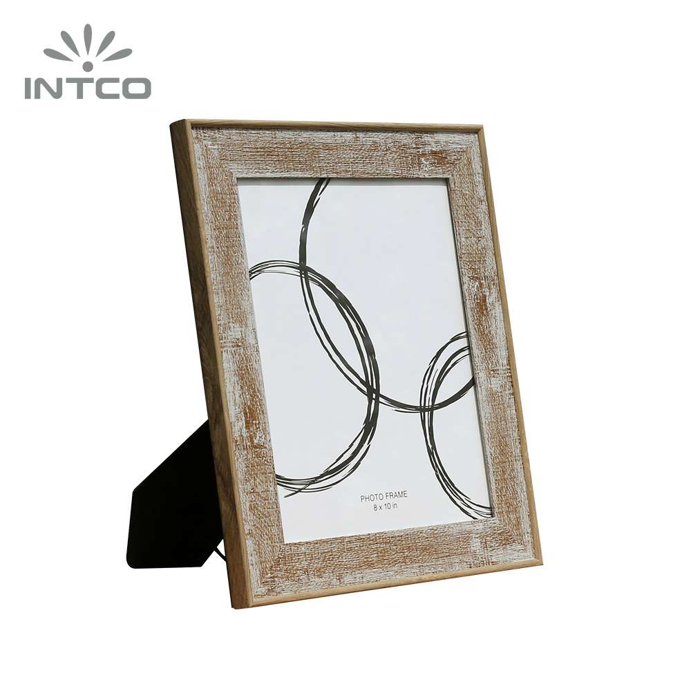 5x7in rustic whitewash tabletop photo frame